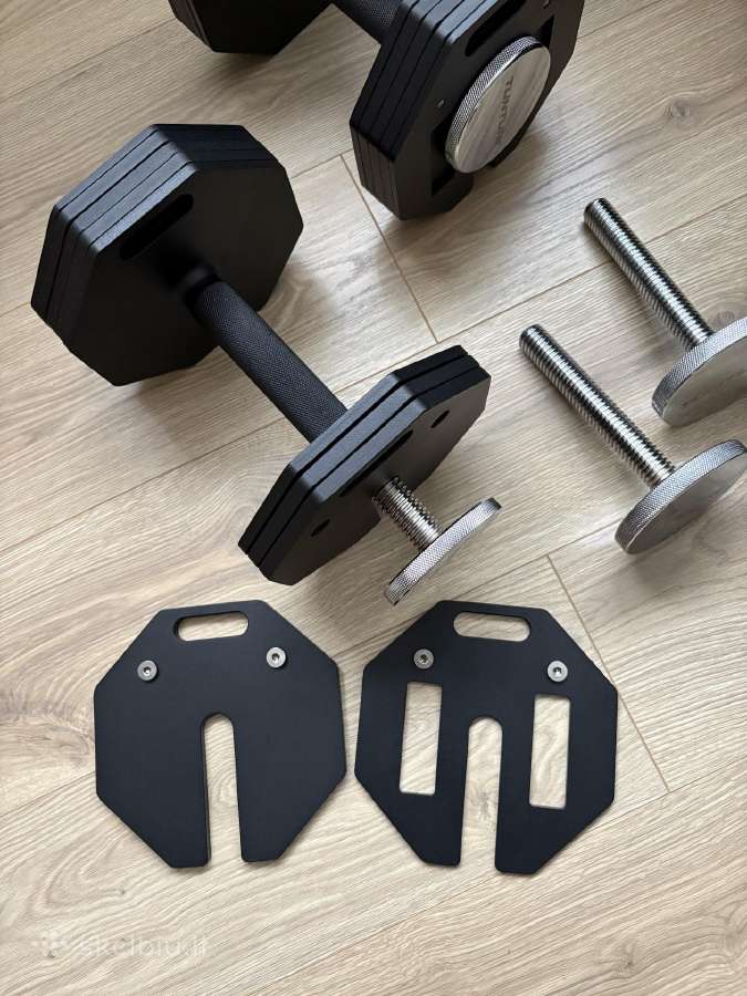Reguliuojami svarmenys Tunturi Rapid 2x20kg - nuotraukos Nr. 8