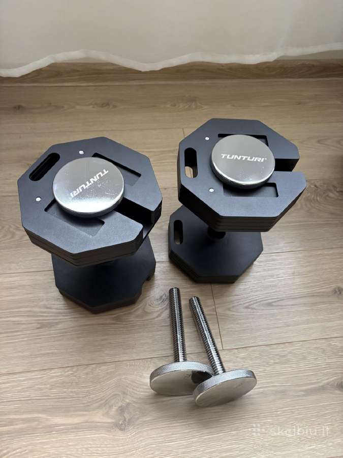 Reguliuojami svarmenys Tunturi Rapid 2x20kg - nuotraukos Nr. 9