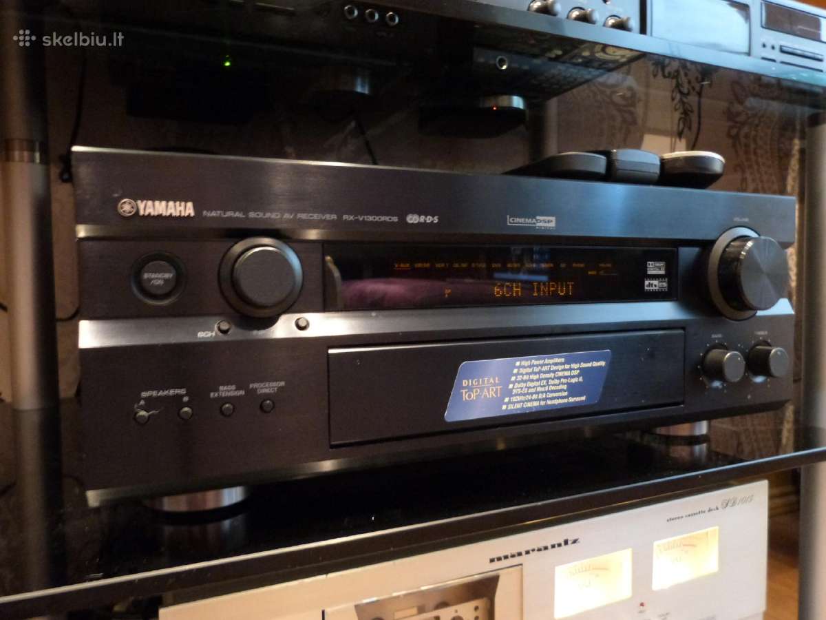 Yamaha Rx-v1300rds Receiver. 15kg. Kaip Naujas. - nuotraukos Nr. 11