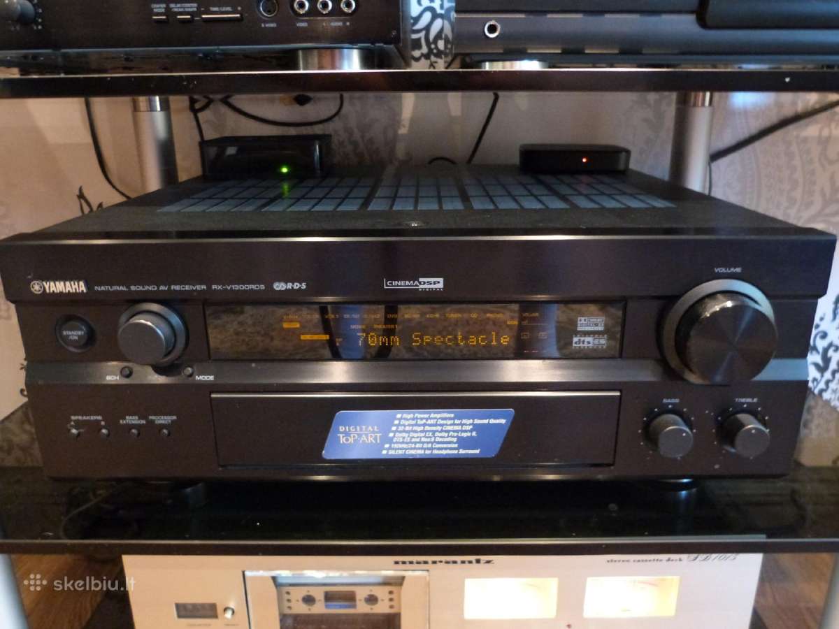 Yamaha Rx-v1300rds Receiver. 15kg. Kaip Naujas. - nuotraukos Nr. 14