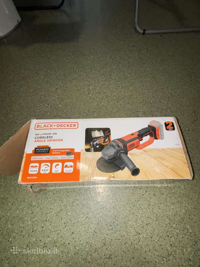 Black+decker Bcg720n-xj 18v akumuliat šlifuoklis - nuotraukos Nr. 2