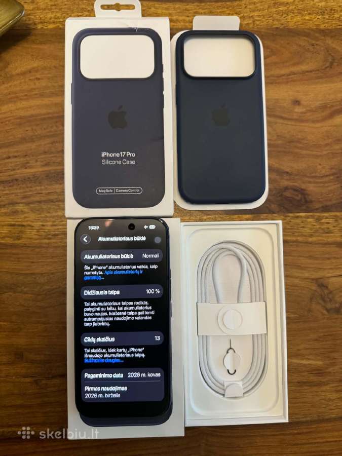iPhone 17 Pro Deep Blue 512 - nuotraukos Nr. 2