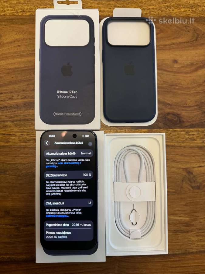 iPhone 17 Pro Deep Blue 512 - nuotraukos Nr. 6