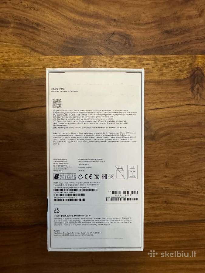 iPhone 17 Pro Deep Blue 512 - nuotraukos Nr. 8