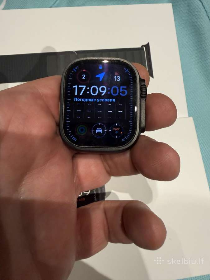 Parduodu Apple watch ultra 2 išmanuji laikrodį - nuotraukos Nr. 3