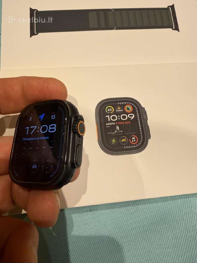 Parduodu Apple watch ultra 2 išmanuji laikrodį - nuotraukos Nr. 5