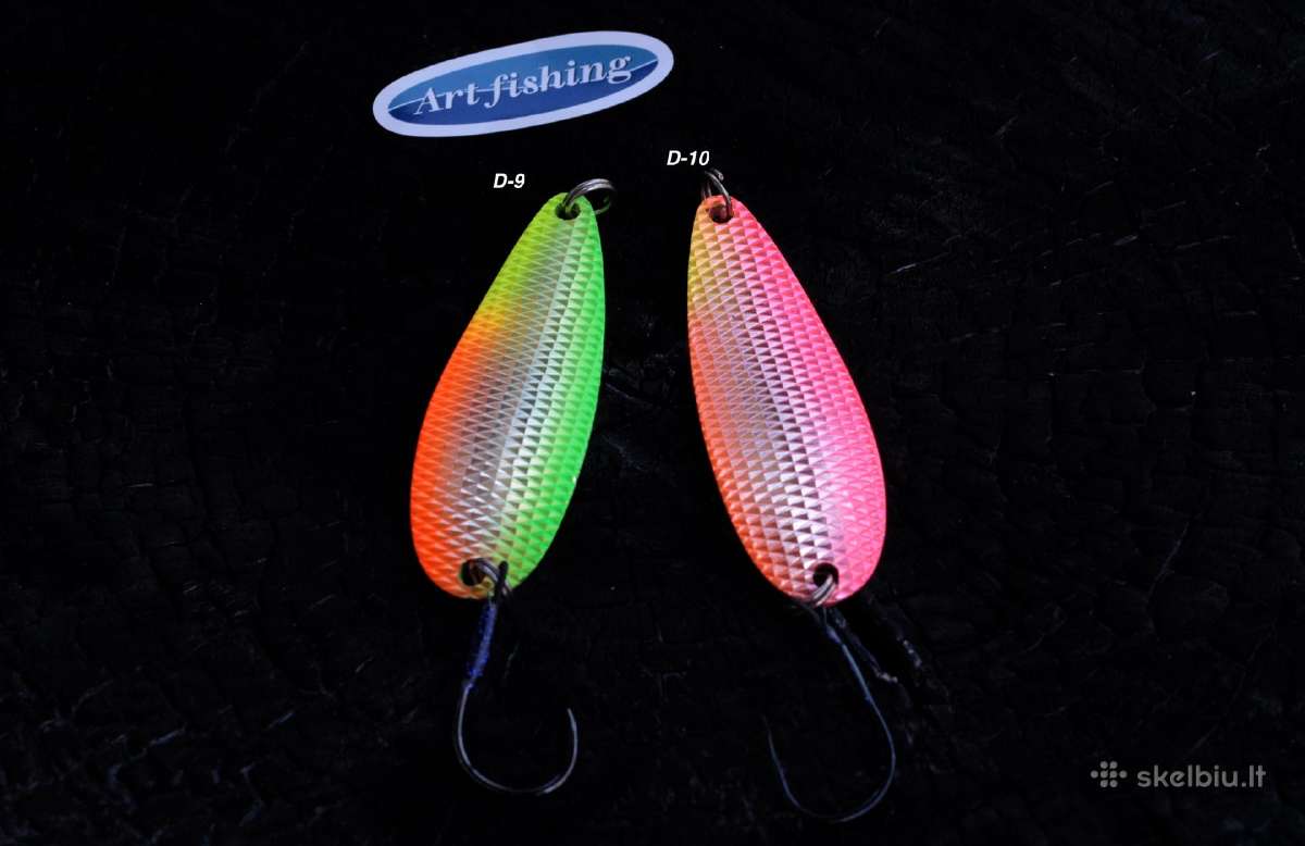 Lašišinės blizgės Art-fishing - nuotraukos Nr. 9