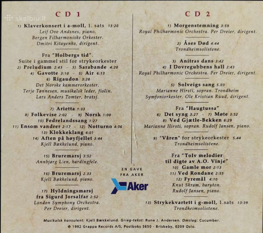 Klasikines muzikos CD - nuotraukos Nr. 4