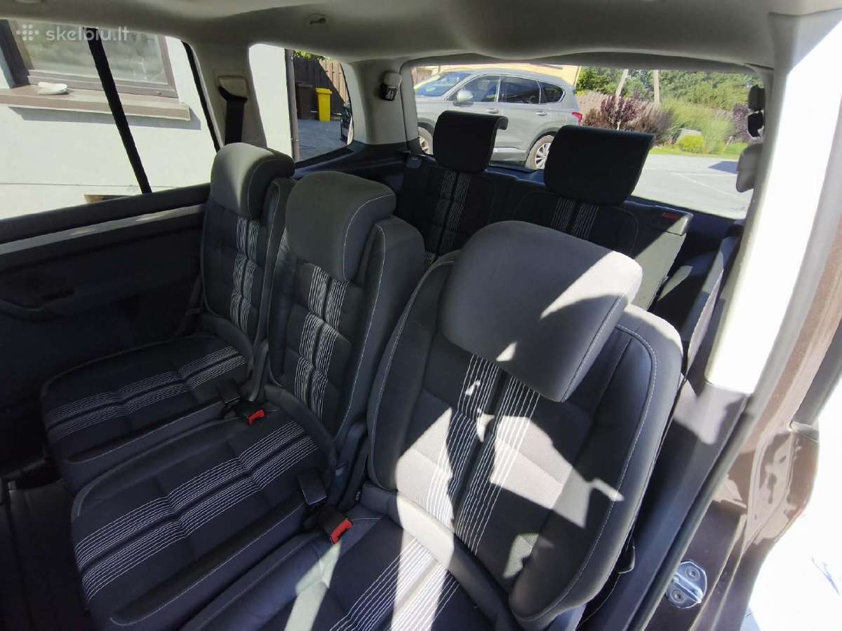 Parduodamas Volkswagen Touran 1.6 Tdi Dsg - nuotraukos Nr. 10