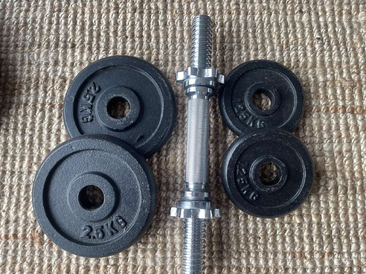 Hanteliai: 10 kg ir 12,5 kg - nuotraukos Nr. 3