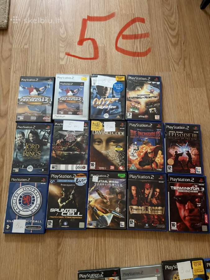 Ps2 zaidimai - nuotraukos Nr. 2