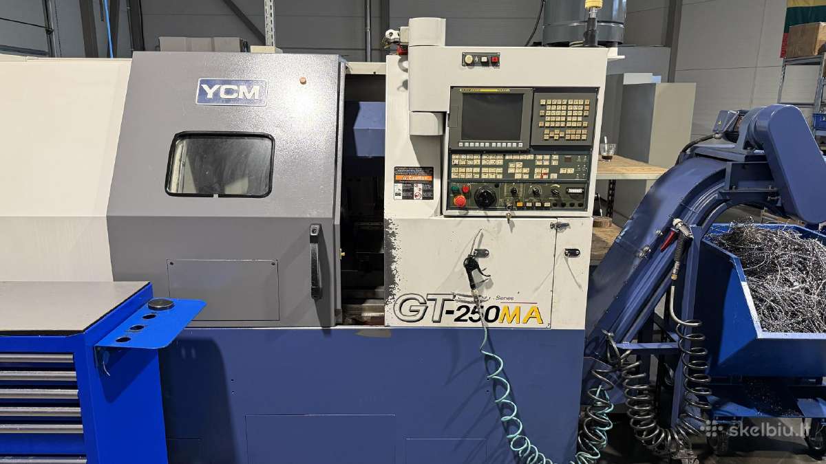CNC Tekinimo Staklės Ycm Gt250 Ma - nuotraukos Nr. 2