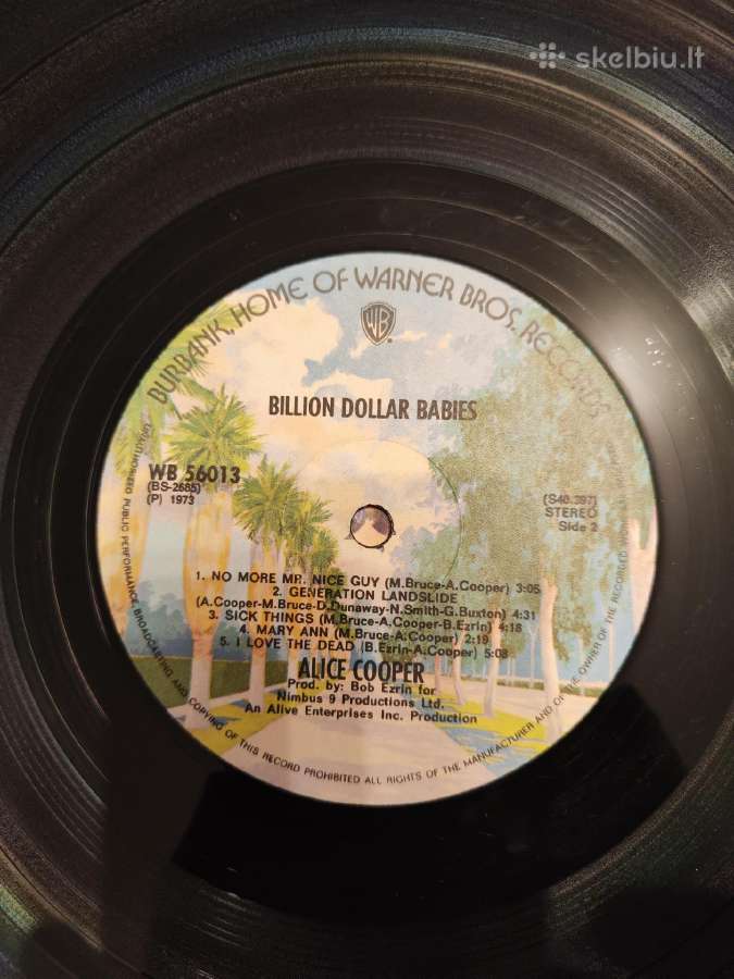 Vinilines plokštelės Alice Cooper - nuotraukos Nr. 7