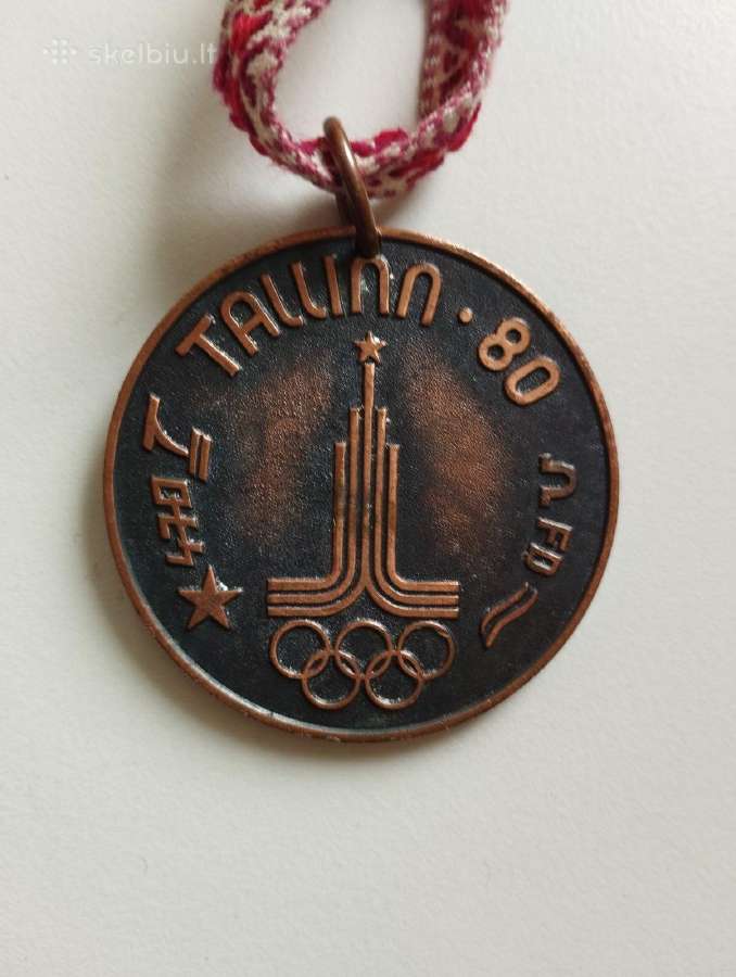 1980m. Olimpiados medalis - nuotraukos Nr. 4
