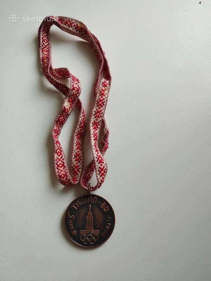 1980m. Olimpiados medalis - nuotraukos Nr. 5