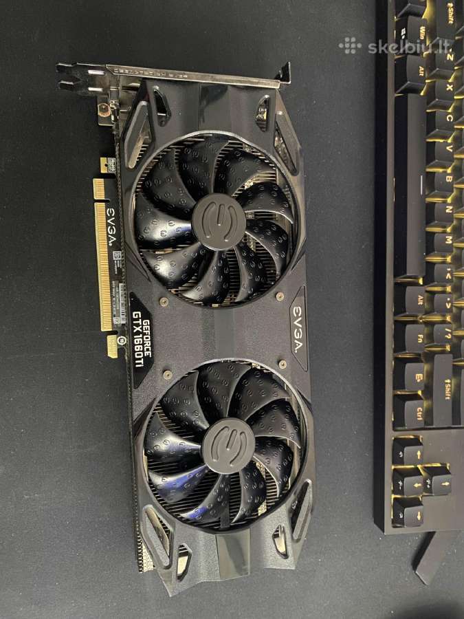 Evga Geforce Gtx 1660ti - nuotraukos Nr. 3