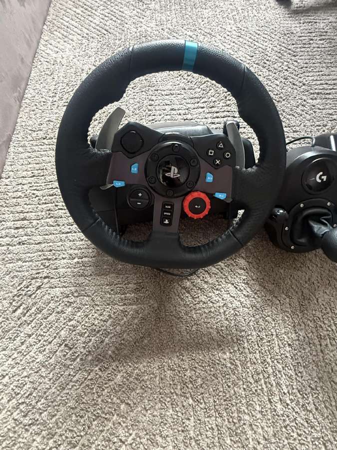 Logitech G29 Vairas + Shifter - nuotraukos Nr. 2