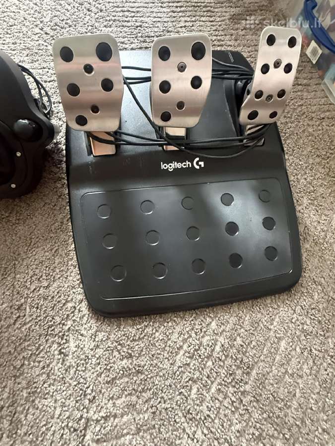 Logitech G29 Vairas + Shifter - nuotraukos Nr. 4