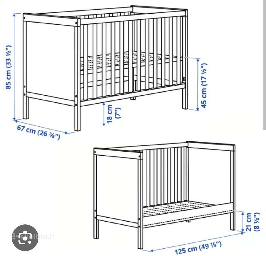 Lovele Ikea Sundvik - nuotraukos Nr. 4