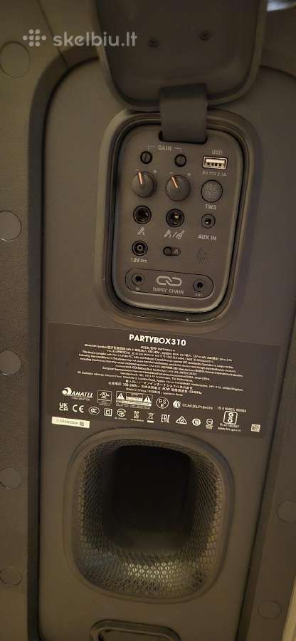 Jbl Partybox 310 - nuotraukos Nr. 2