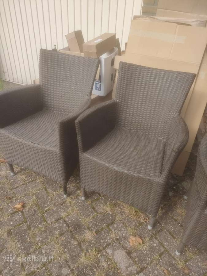 4 lauko kedžių komplektas. Kėdė, kėdės. - nuotraukos Nr. 4