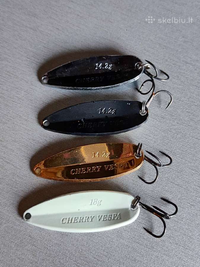 Blizgės Riverold Cherry Vespa 14.2gr ir 18gr - nuotraukos Nr. 2