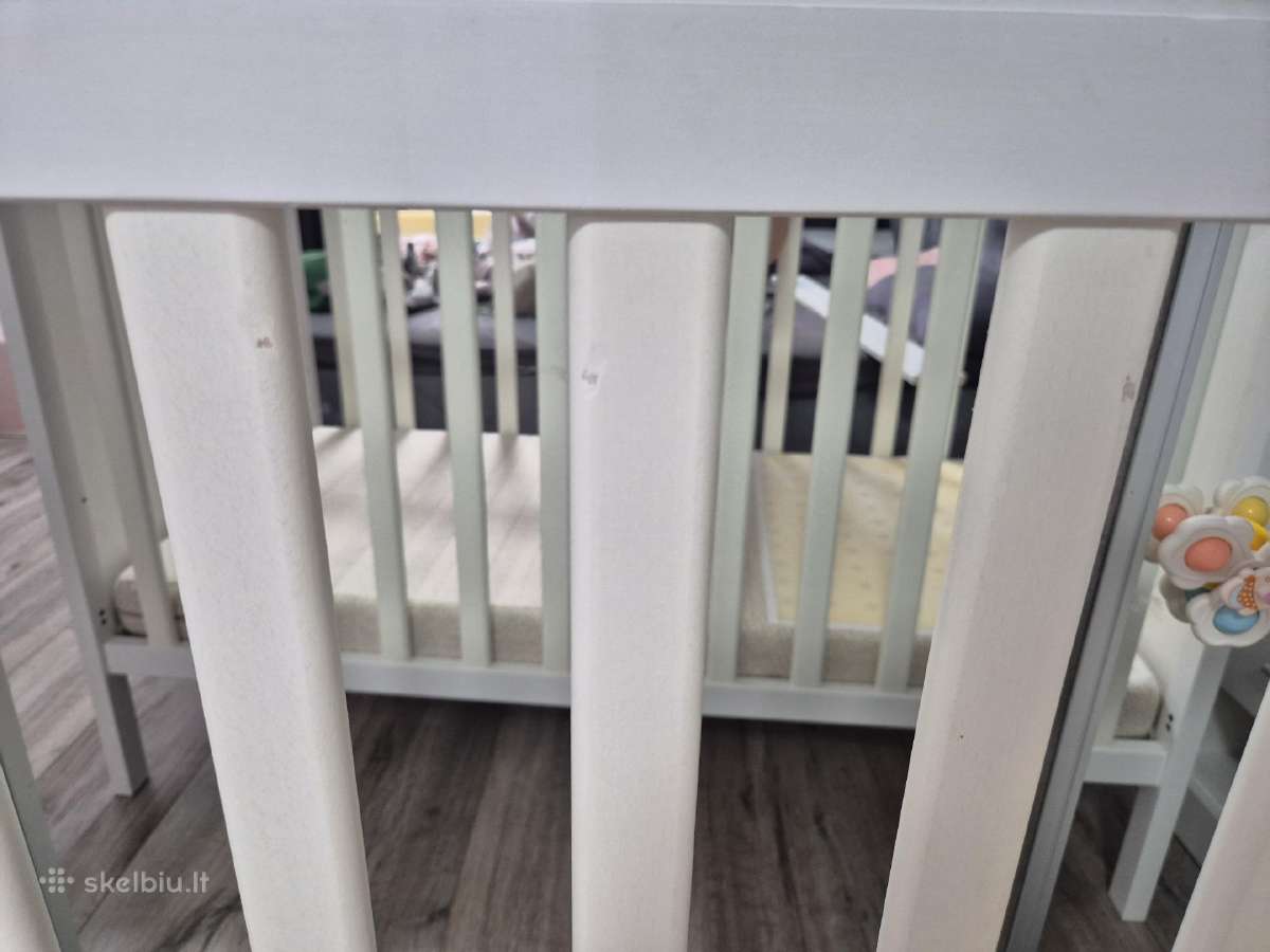 Ikea lovelė su Lonas čiužiniu - nuotraukos Nr. 9