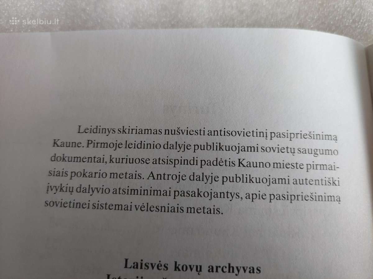Laisvės kovų archyvas 39 - nuotraukos Nr. 4