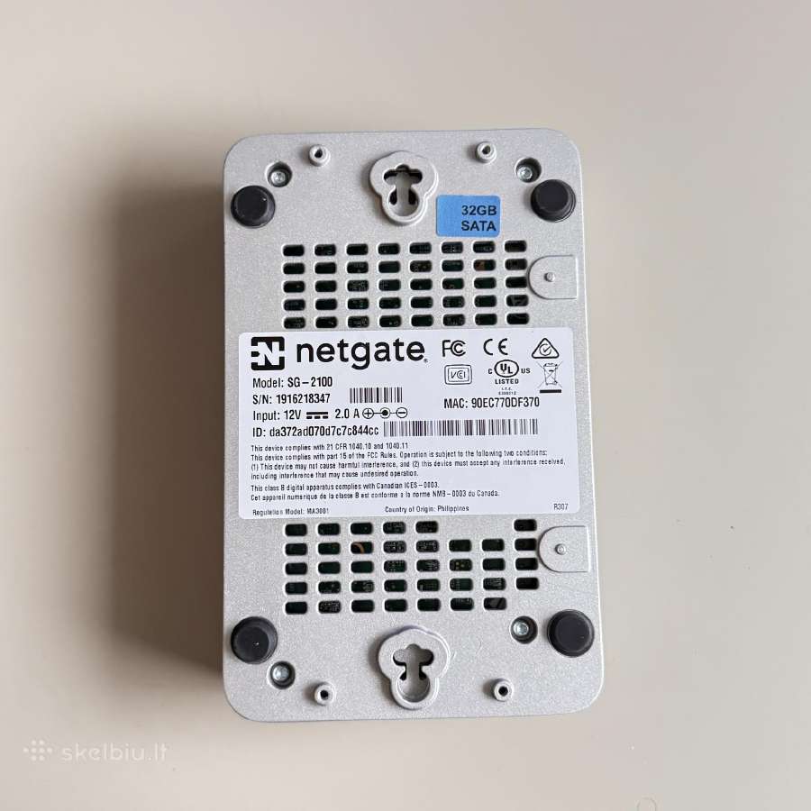 Netgate 2100 su pfsense+ - nuotraukos Nr. 4