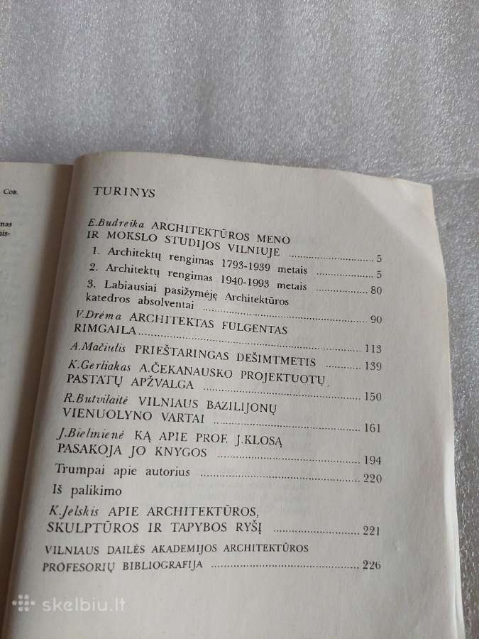 Vilniaus architektūros mokykla 18-20 a. - nuotraukos Nr. 6