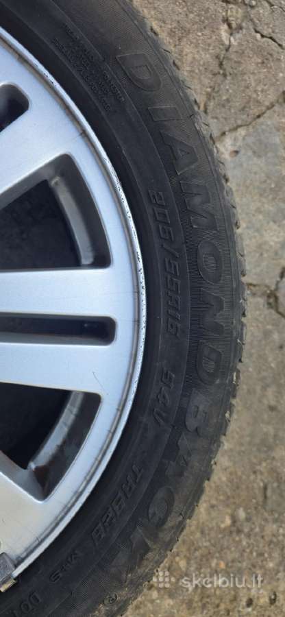 Parduodu Ford C-max R16 Ms padangų komplektą 5mm - nuotraukos Nr. 5