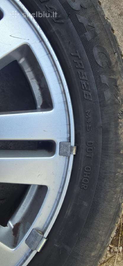 Parduodu Ford C-max R16 Ms padangų komplektą 5mm - nuotraukos Nr. 6