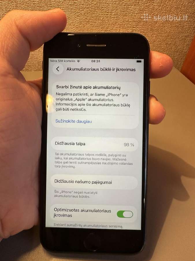 iPhone Se (2020) 64gb - nuotraukos Nr. 9