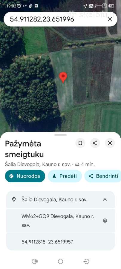 Parduodu žemės ūkio paskirties sklypą - nuotraukos Nr. 3