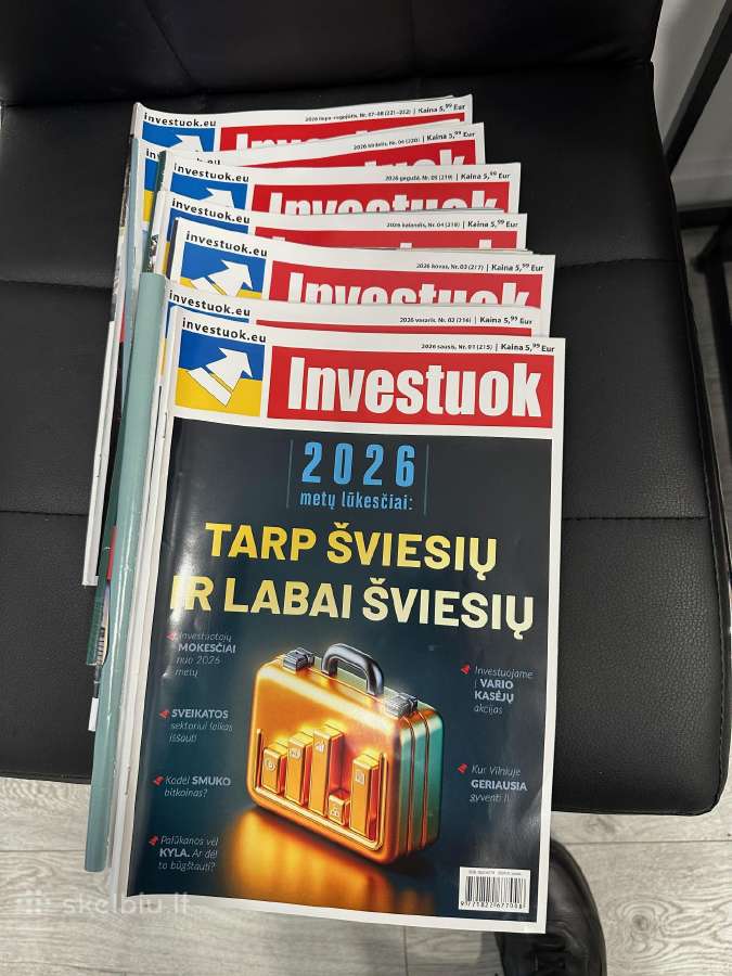 Investuok“ žurnalų kolekcija 2020–2026 m. – 61 vnt - nuotraukos Nr. 4