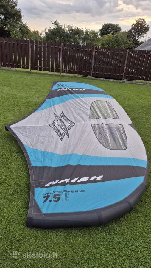 Naish Wingas Mk4 7.5m Naujas - nuotraukos Nr. 22