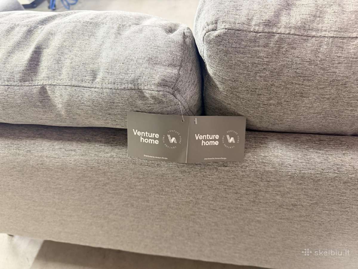 Sofa Fercame 100 (Pilka + Juoda) - nuotraukos Nr. 3
