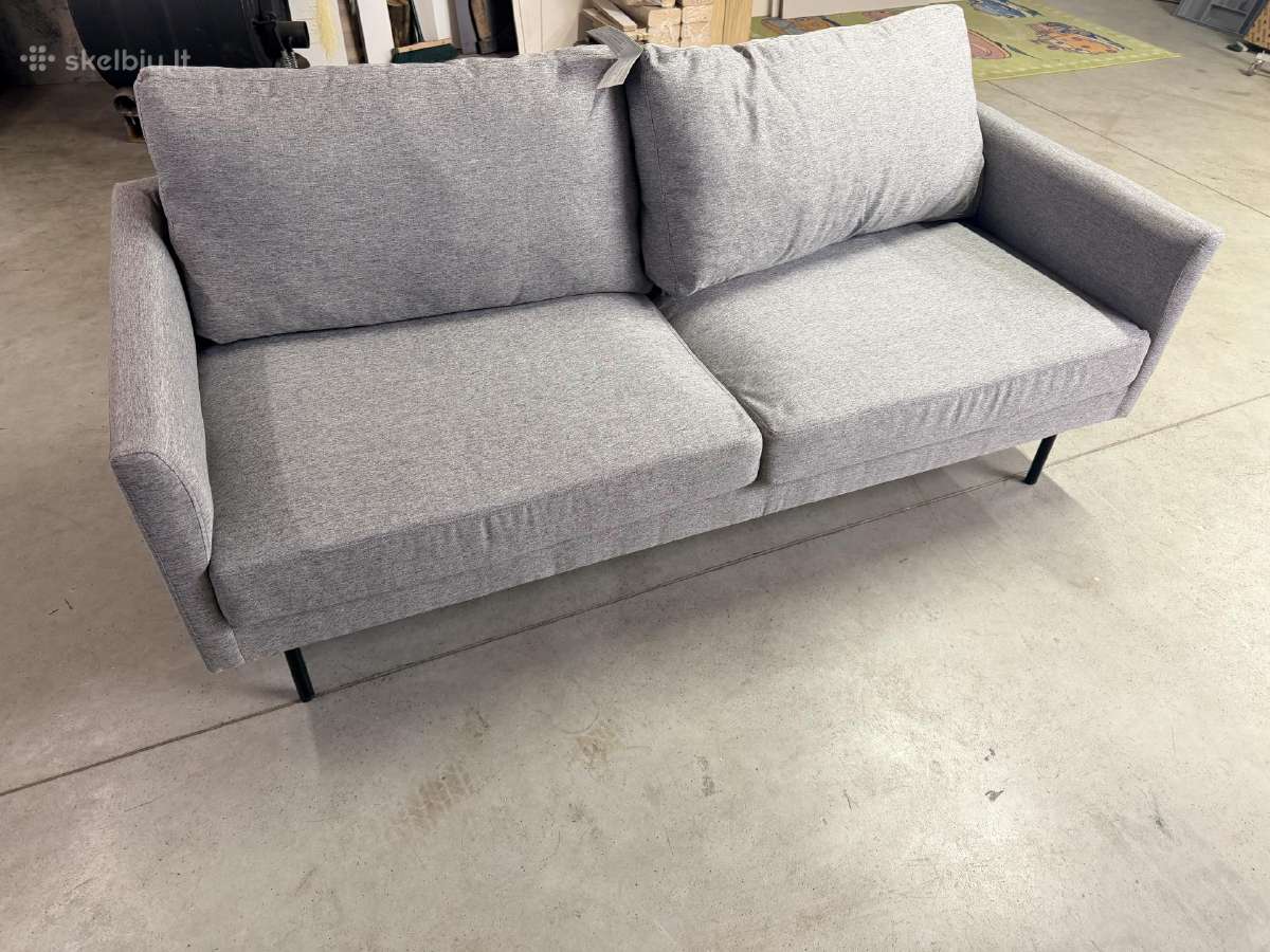 Sofa Fercame 100 (Pilka + Juoda) - nuotraukos Nr. 4