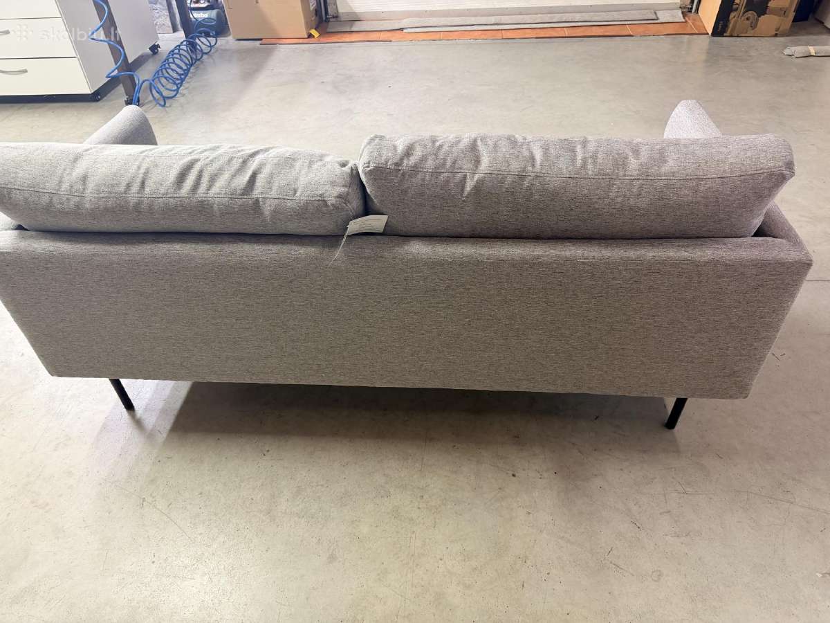 Sofa Fercame 100 (Pilka + Juoda) - nuotraukos Nr. 6
