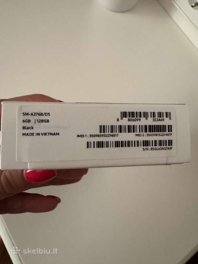 Samsung galaxy A27 5G 128gb black - nuotraukos Nr. 2