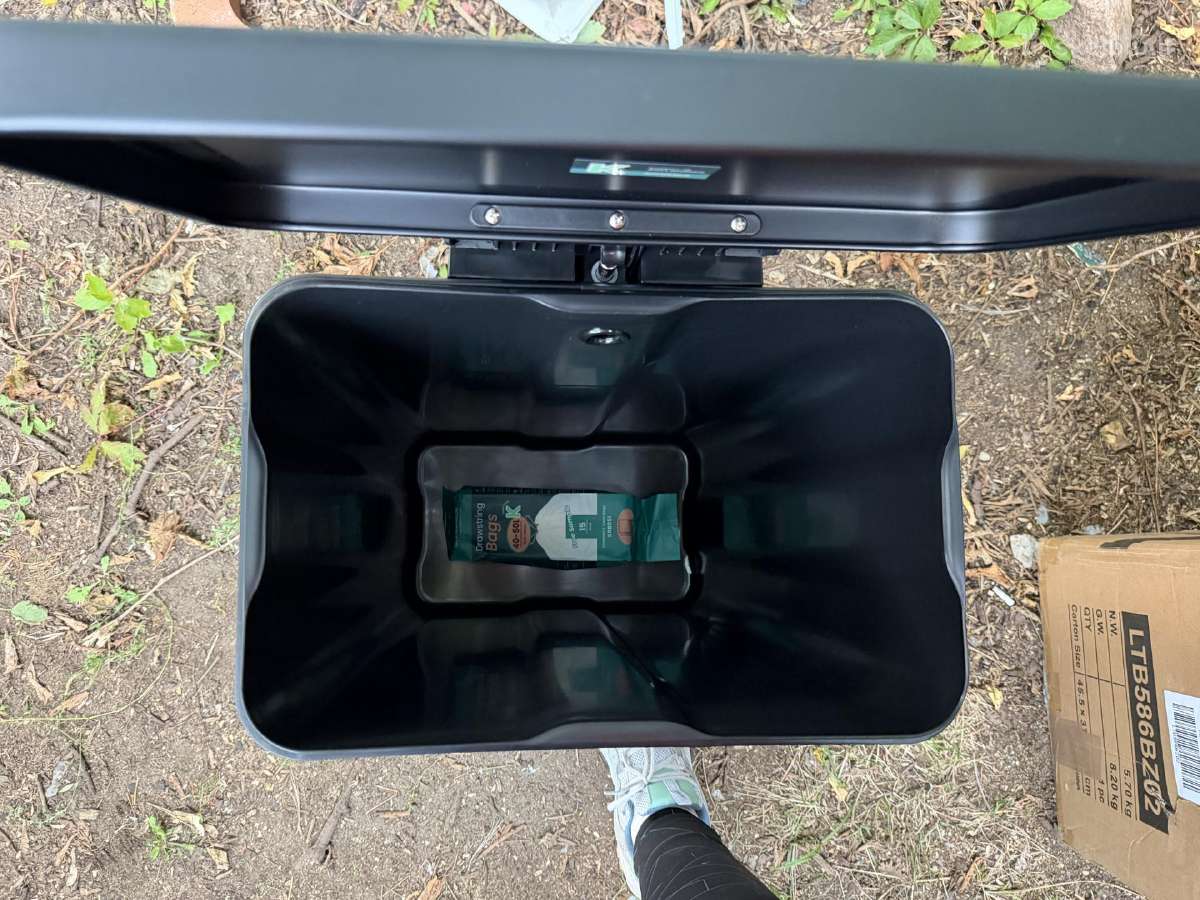 Songmics 50 L šiukšliadėžė su pedalu – nauja - nuotraukos Nr. 4