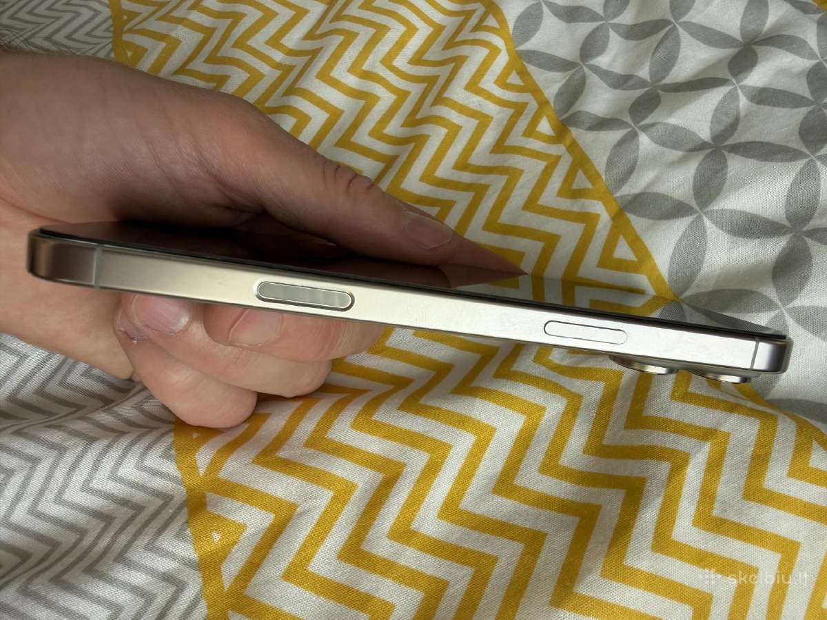 iPhone 16 Pro Max, Natural Titanium, 256 GB, + box - nuotraukos Nr. 9