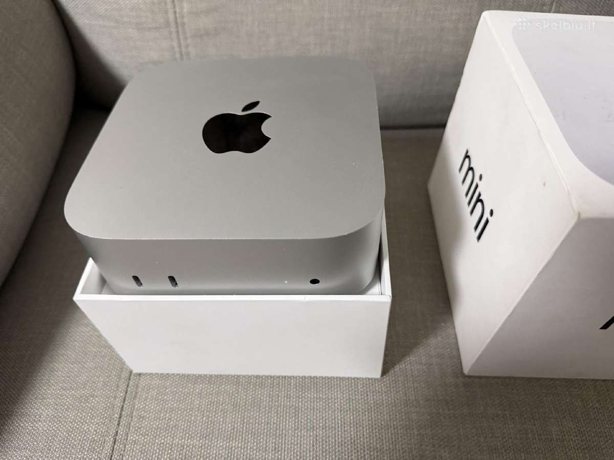 Apple Mac Mini M4 16gb/256gb - nuotraukos Nr. 2