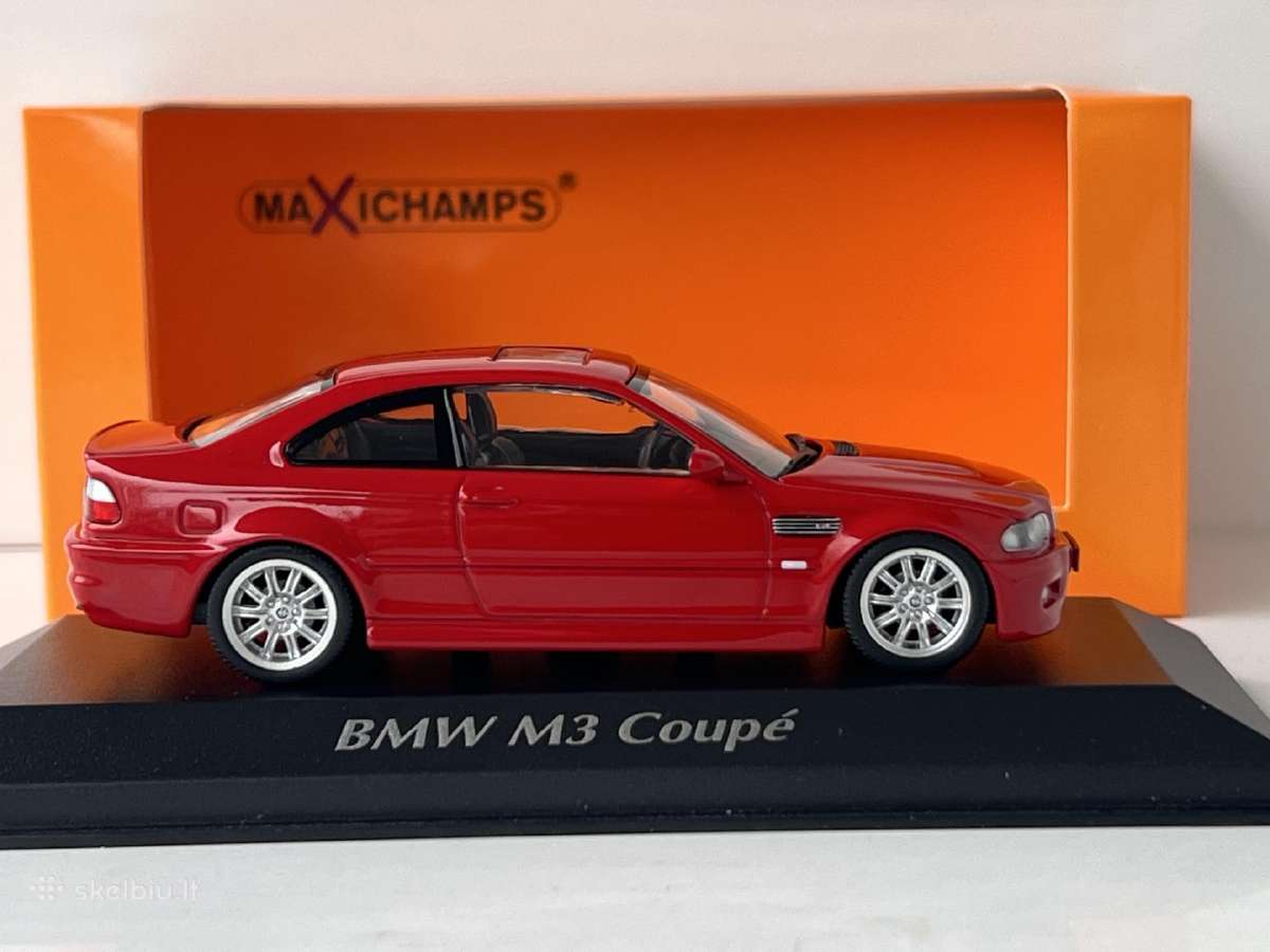 Bmw M3 Coupe E46 1:43 - nuotraukos Nr. 5
