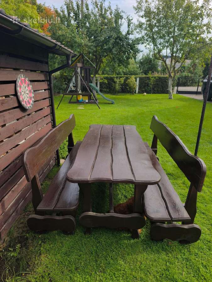 Parduodamas lauko baldų komplektas - nuotraukos Nr. 2