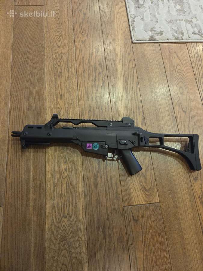G36c airsoft su 2 papildomom dėtuvėm - nuotraukos Nr. 3