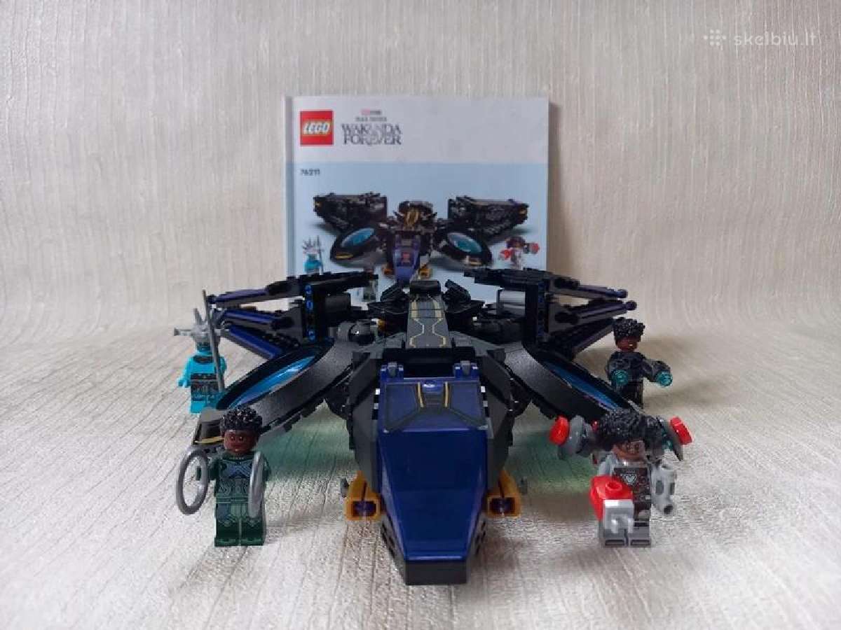76211 Lego Juodoji pantera Šurio saulės paukštis - nuotraukos Nr. 2
