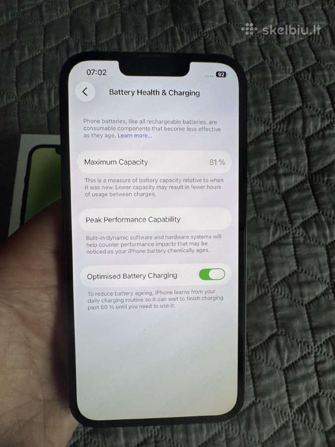 iPhone 14 128gb - nuotraukos Nr. 5