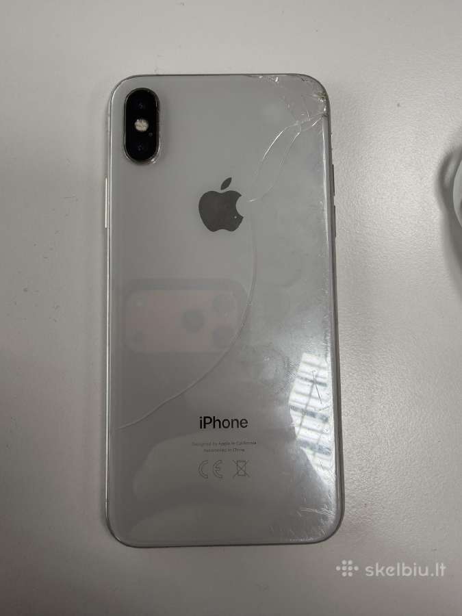 Parduodamas Apple iPhone X 256 GB – Silver - nuotraukos Nr. 4