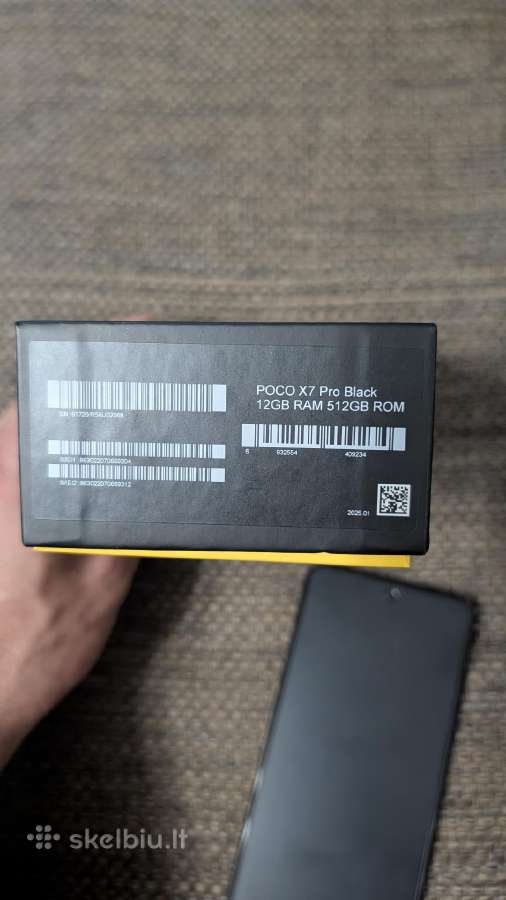 Poco X7 Pro 12gb 512 GB - nuotraukos Nr. 5